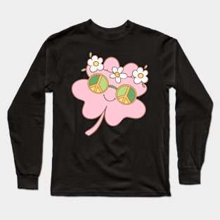 Hippie Clover Long Sleeve T-Shirt